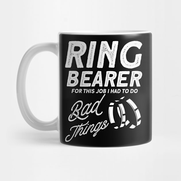 Ceremony Ring Bearer Ring Bearer gift by Toeffishirts